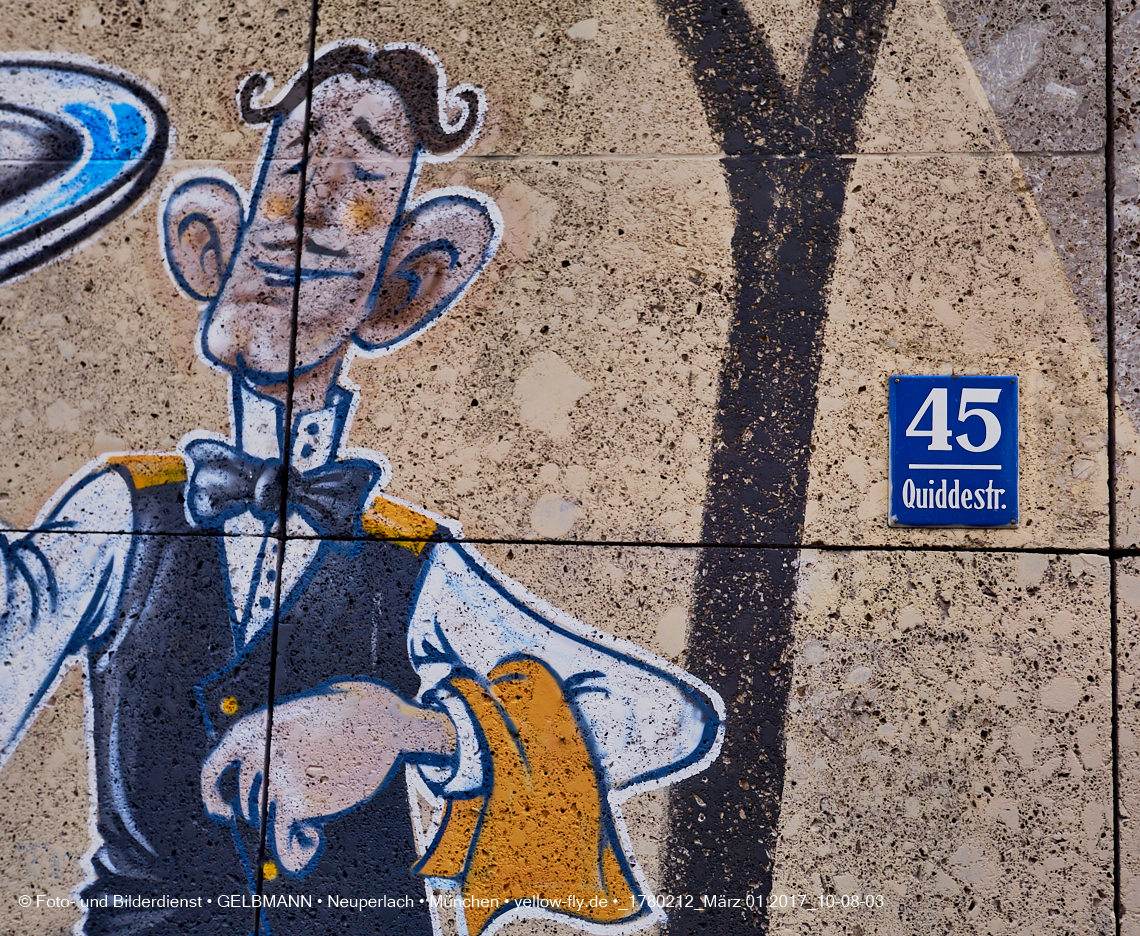 01.03.2017 - die Abrissbaustelle Quiddezentrum in Neuperlach